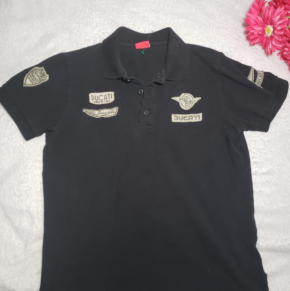 Vintage Authentic Ducati Biker T shirt